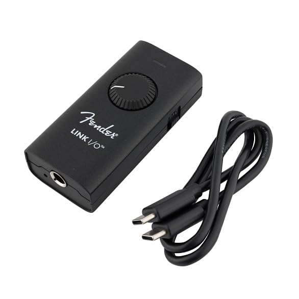 DTM・DAW Fender Link I/O USB Audio Interface Amazon.com: Fender Link I/O Portable USB-C Audio Interface